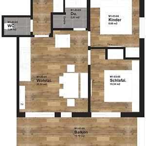 Comfort Appartement met Twee Slaapkamers